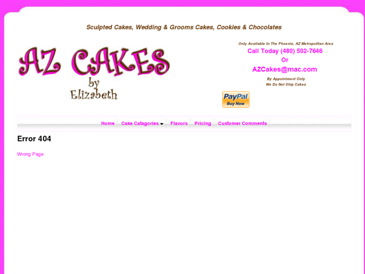 www.arizonacakes.com