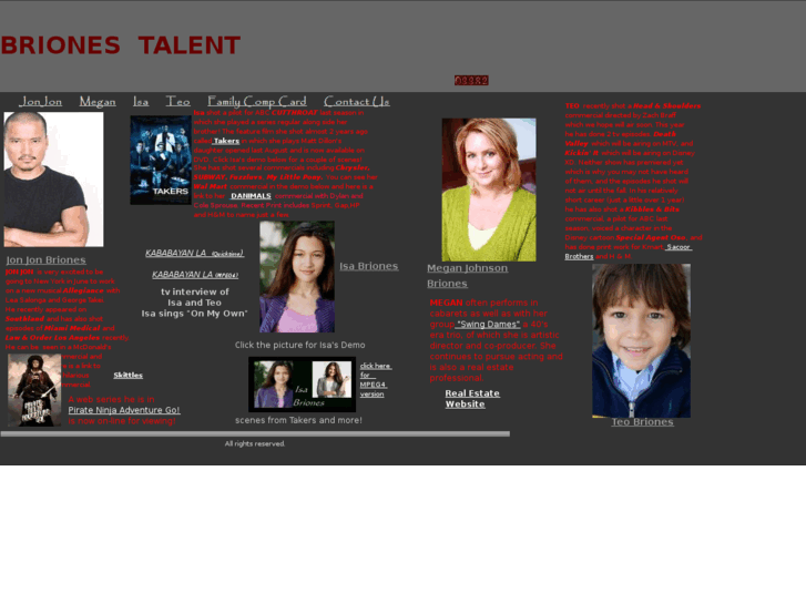 www.brionestalent.com