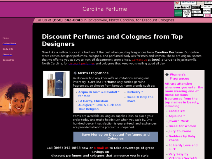 www.carolinaperfume.com