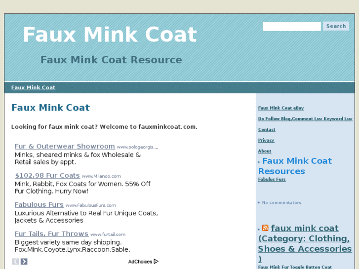 www.fauxminkcoat.com