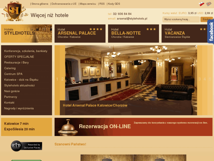 www.hotel-arsenal-palace.pl