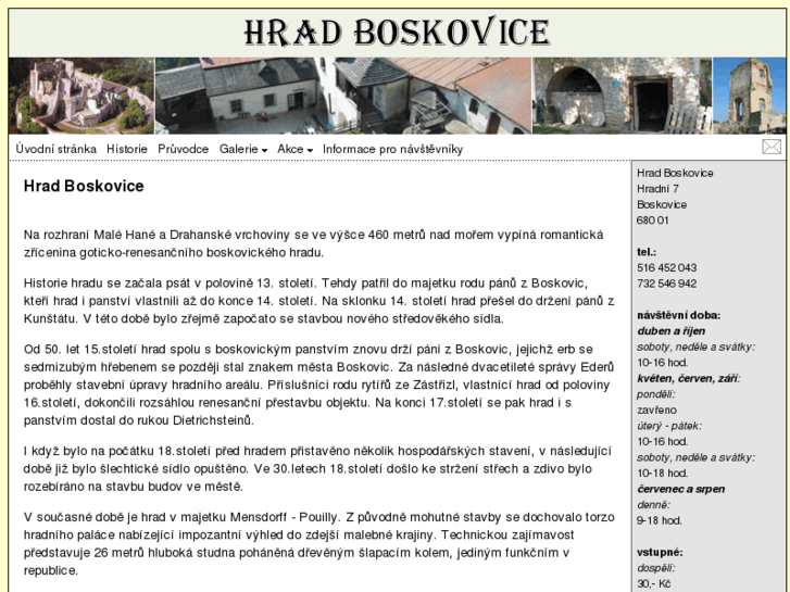 www.hradboskovice.cz