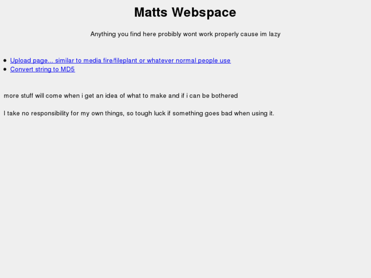 www.mattcode.net