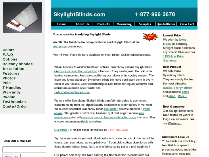 www.skylightwindowshade.com