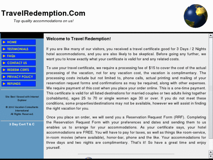 www.travelredemption.com