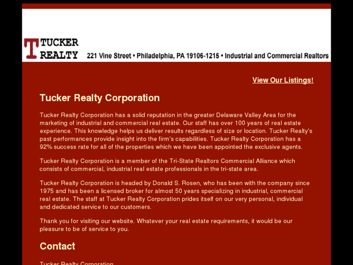 www.tuckerrealtycorp.com