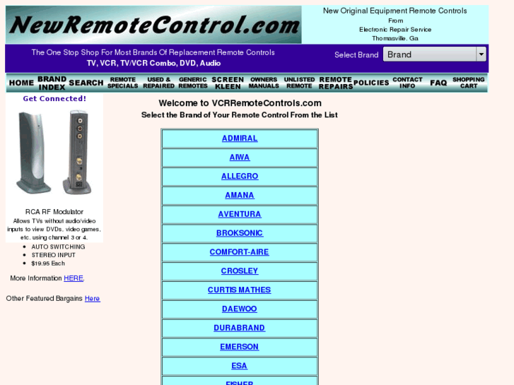 www.vcrremotecontrols.com