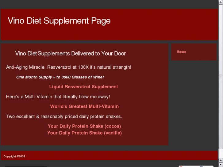 www.vinosupplements.com