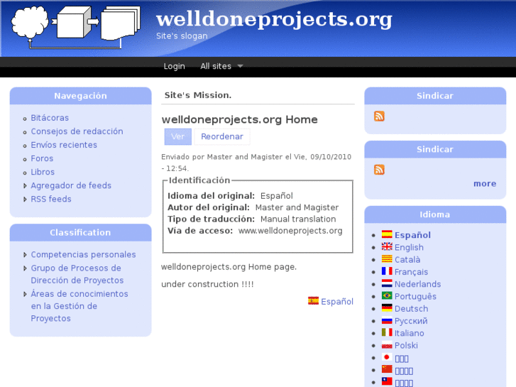 www.welldoneprojects.org