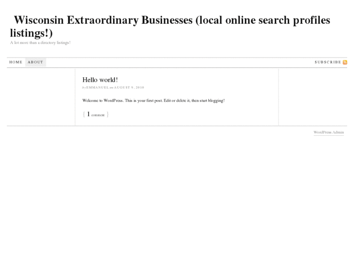 www.wisconsinextraordinarybusinesses.com