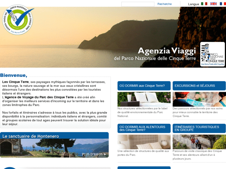 www.agencevoyages5terres.com