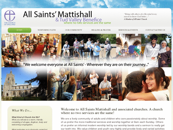 www.allsaintsmattishall.org.uk