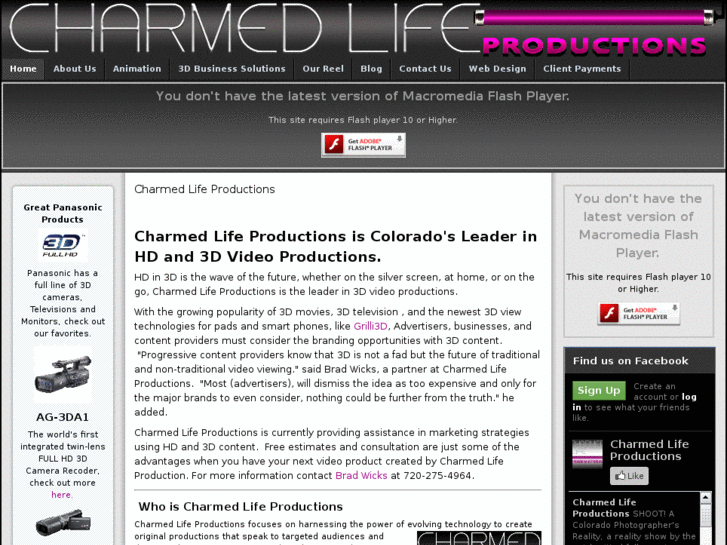 www.charmedlifeproductions.com