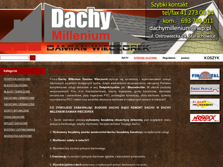 www.dachymillenium.pl