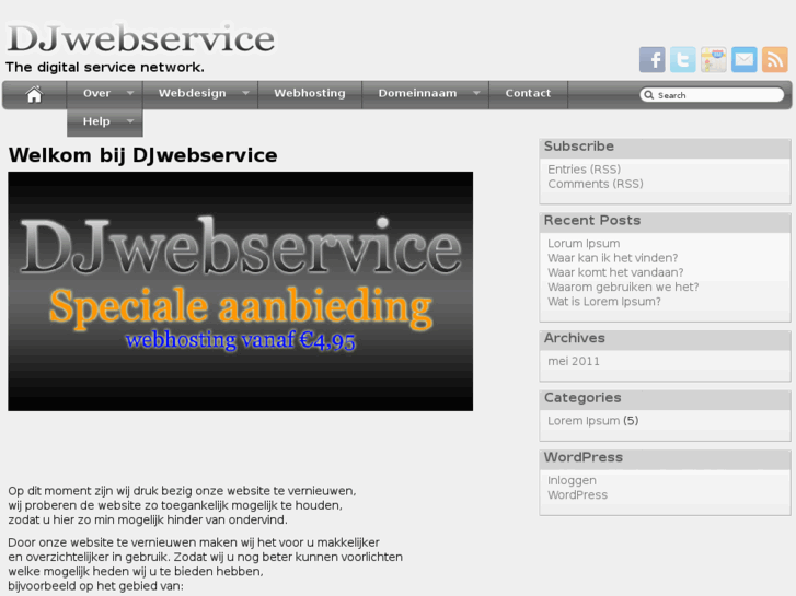 www.djwebservice.nl