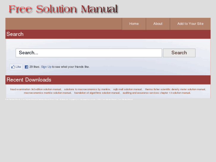 www.freesolutionmanual.com