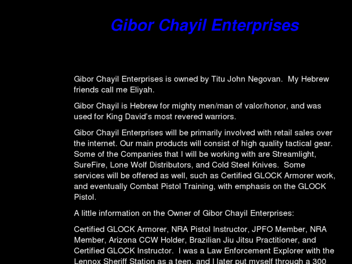 www.giborchayilenterprises.com