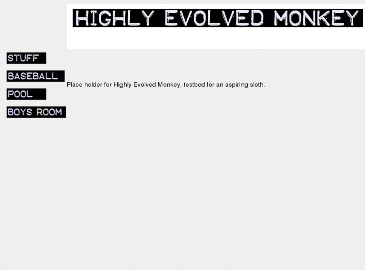 www.highlyevolvedmonkey.com