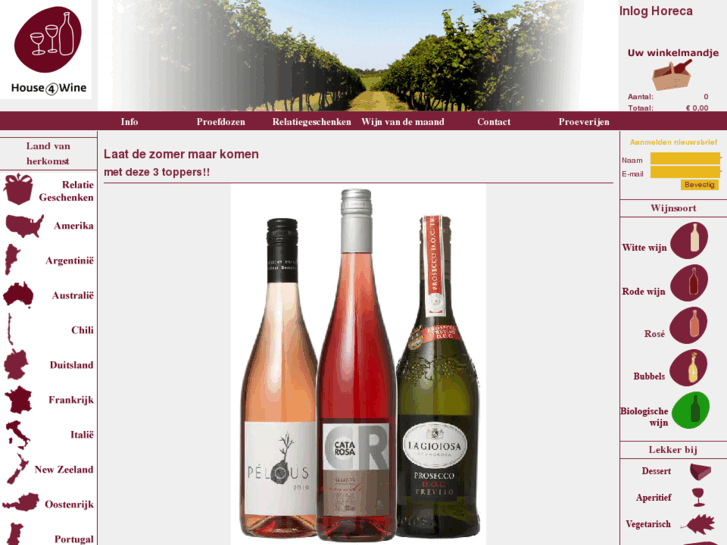 www.house4wine.nl