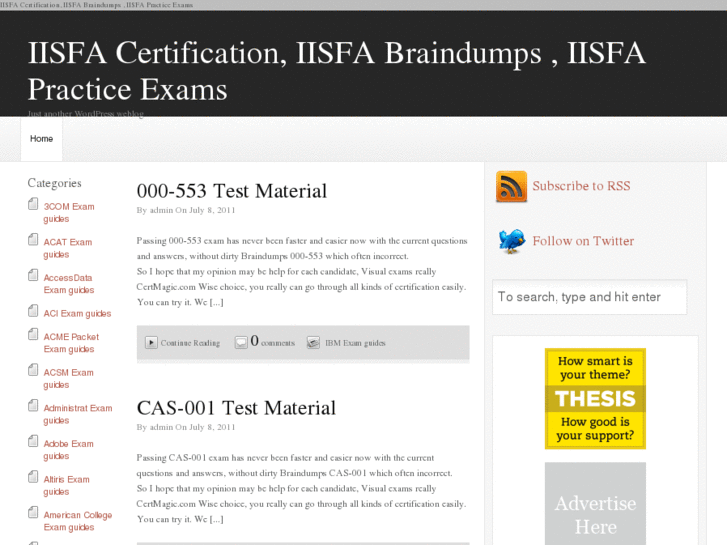 www.iisfa-exams.com