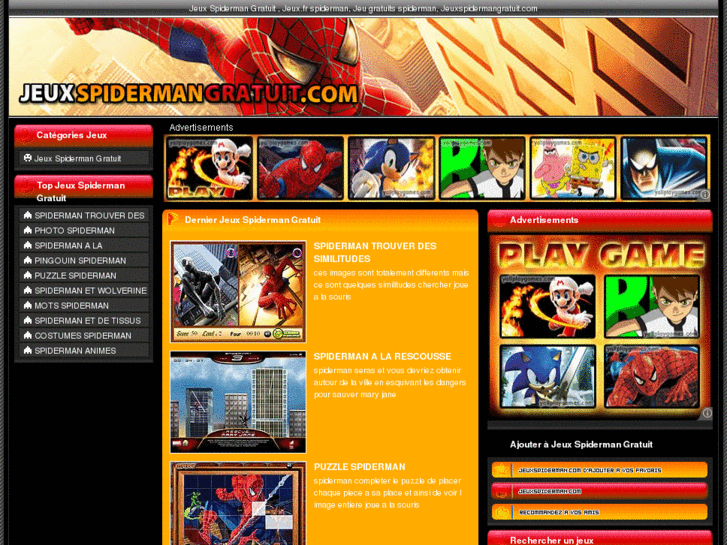 www.jeuxspidermangratuit.com