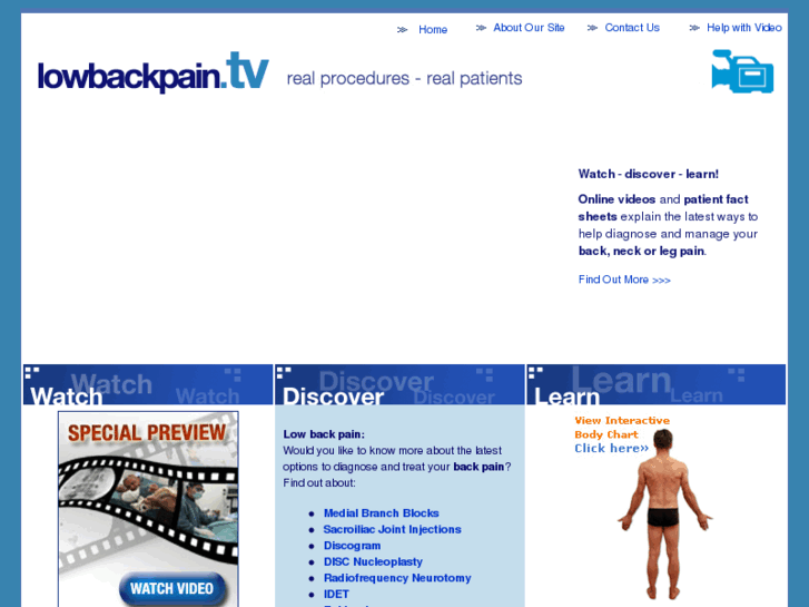 www.lowbackpain.tv