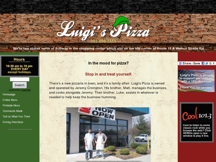 www.luigispizza-woodside.com