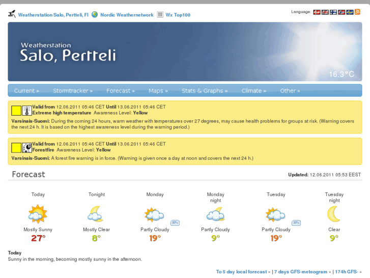 www.nordicweather.net