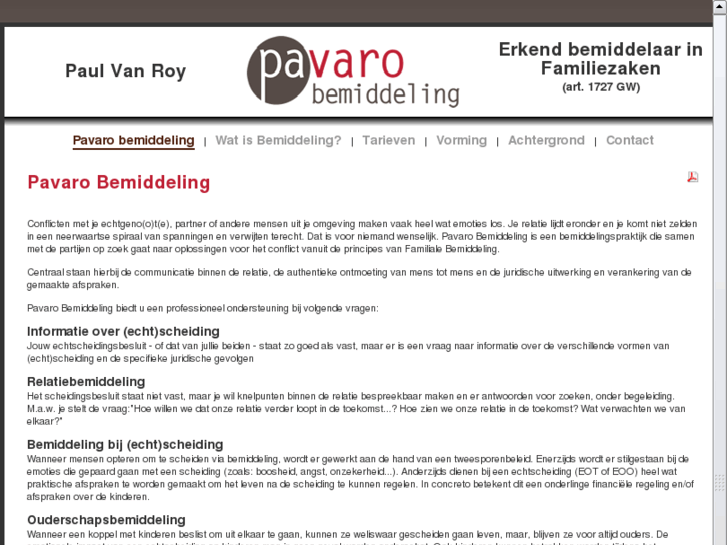 www.pavarobemiddeling.be