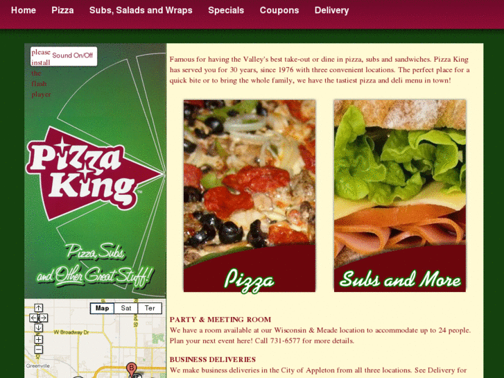 www.pizzakingappleton.com