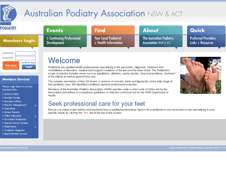 www.podiatry.asn.au
