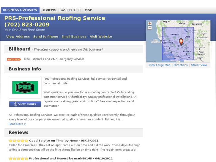 www.prsprofessionalroofing.com