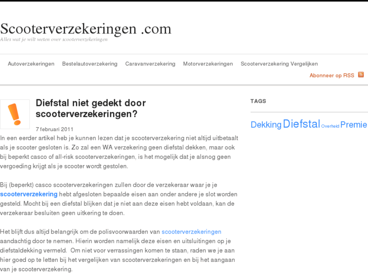 www.scooterverzekeringen.com