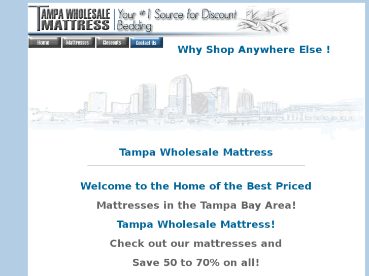 www.tampawholesalemattress.com