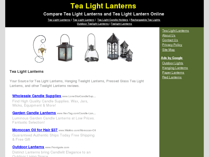 www.tealightlanterns.com