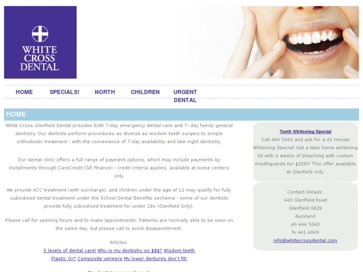 www.whitecrossdental.com