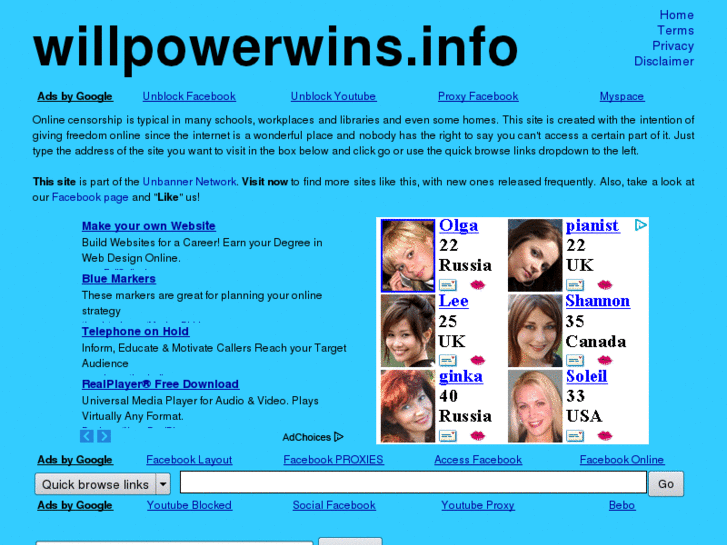 www.willpowerwins.info