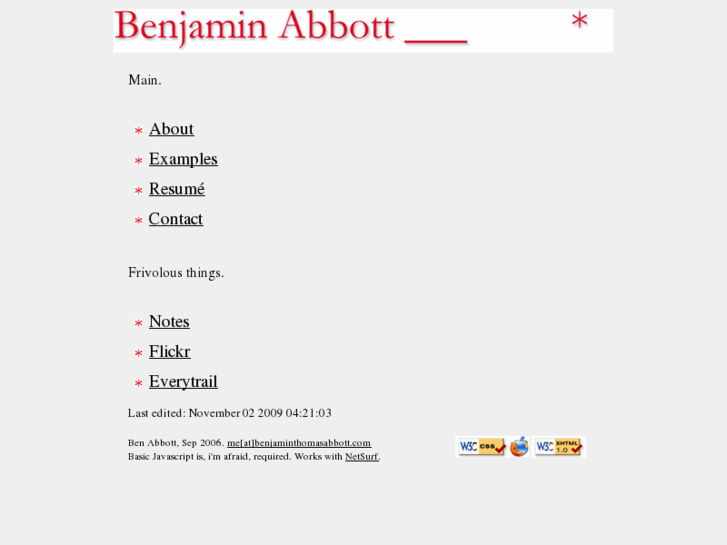 www.benjaminthomasabbott.com