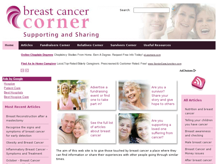 www.breastcancercorner.org