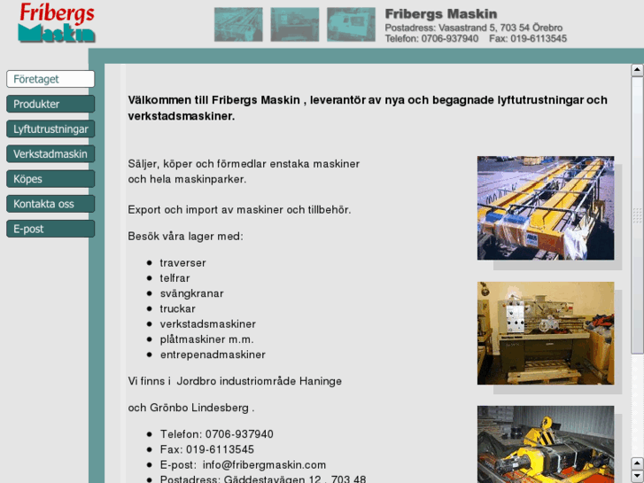 www.fribergmaskin.com