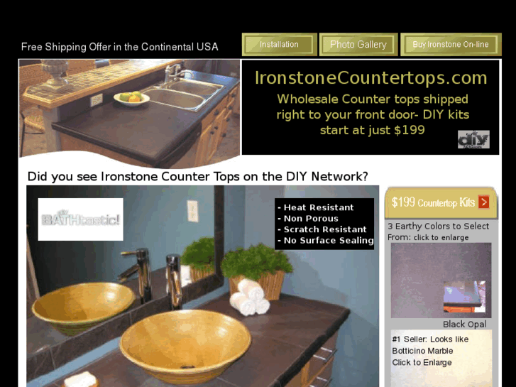 www.ironstonecountertops.com