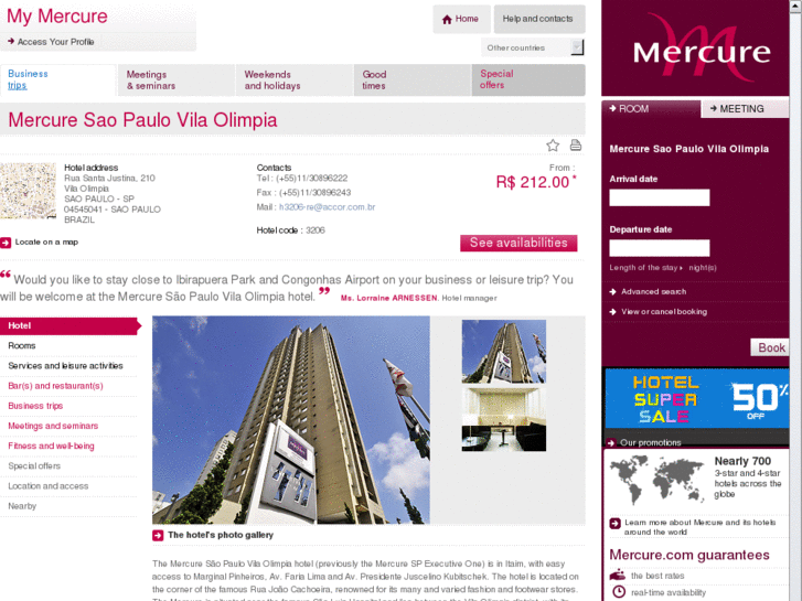 www.mercure-sao-paulo-vila-olimpia.com