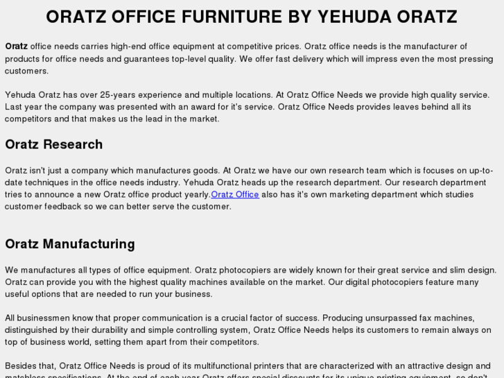 www.oratzofficeneeds.com