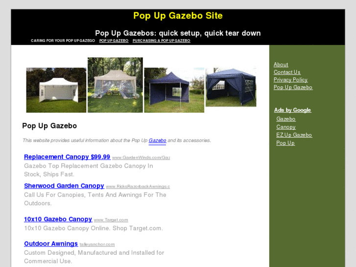 www.popupgazebosite.com