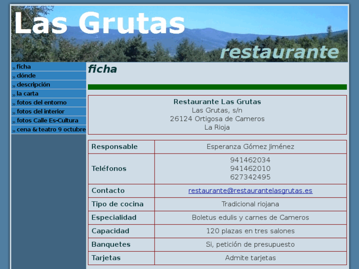 www.restaurantelasgrutas.es