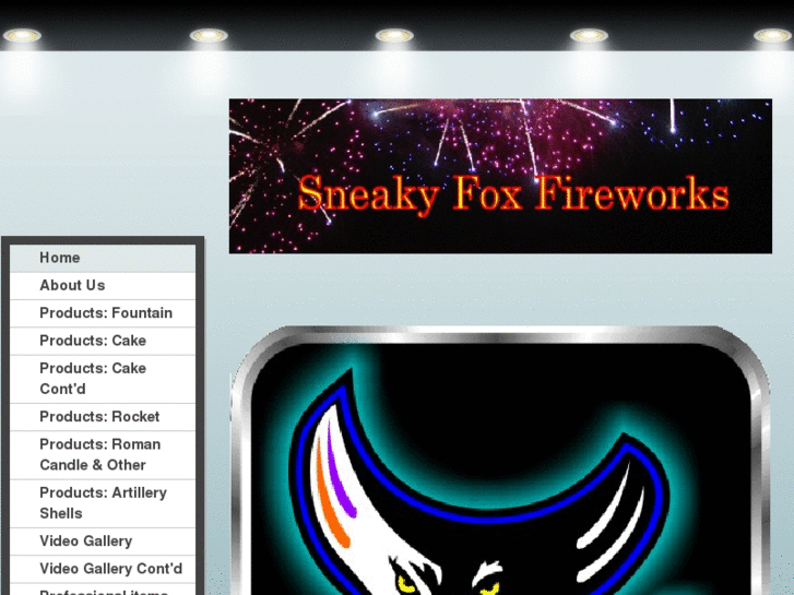 www.sneakyfoxfireworks.com