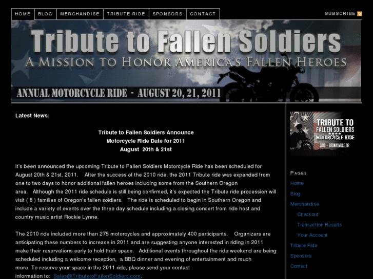 www.tributetofallensoldiers.com