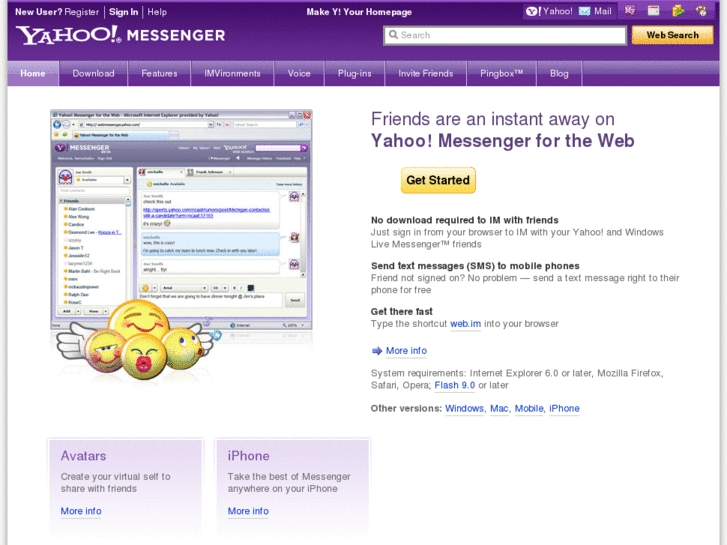 www.yahoo-messenger.com