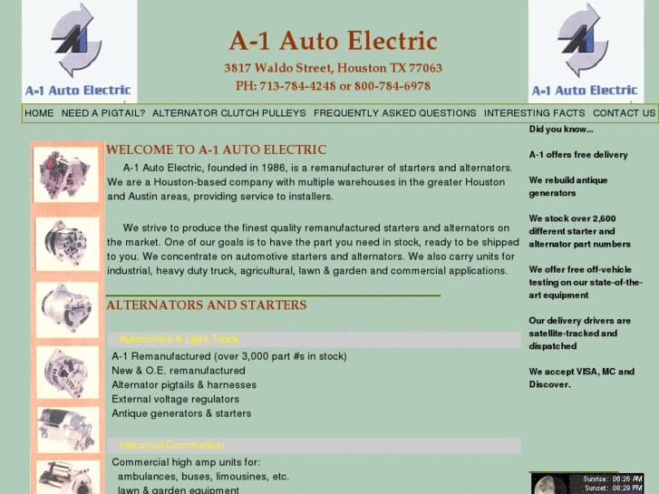 www.a-1autoelectric.net