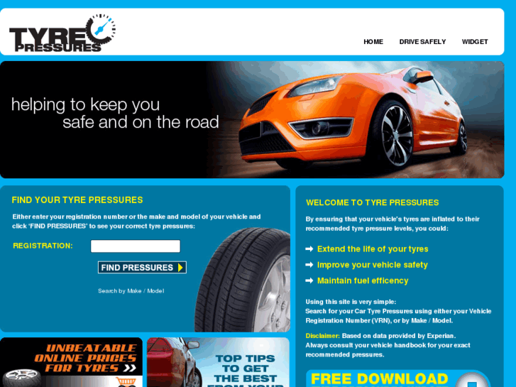 www.car-tyre-pressure.com